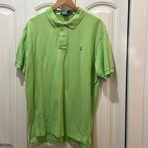XL bright green Polo